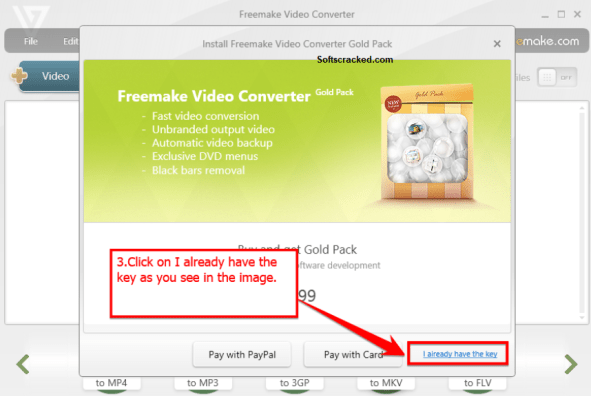 freemake video converter 4.1.5.4 gold pack serial key